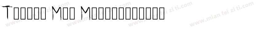 Thomas Mag Medium字体转换